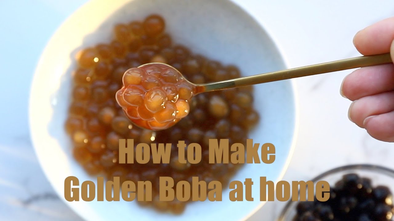 What Is Golden Boba and How to Make It?