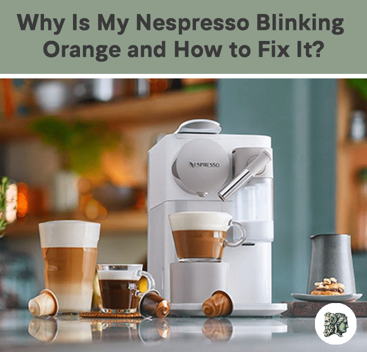 Nespresso Blinking Orange Light
